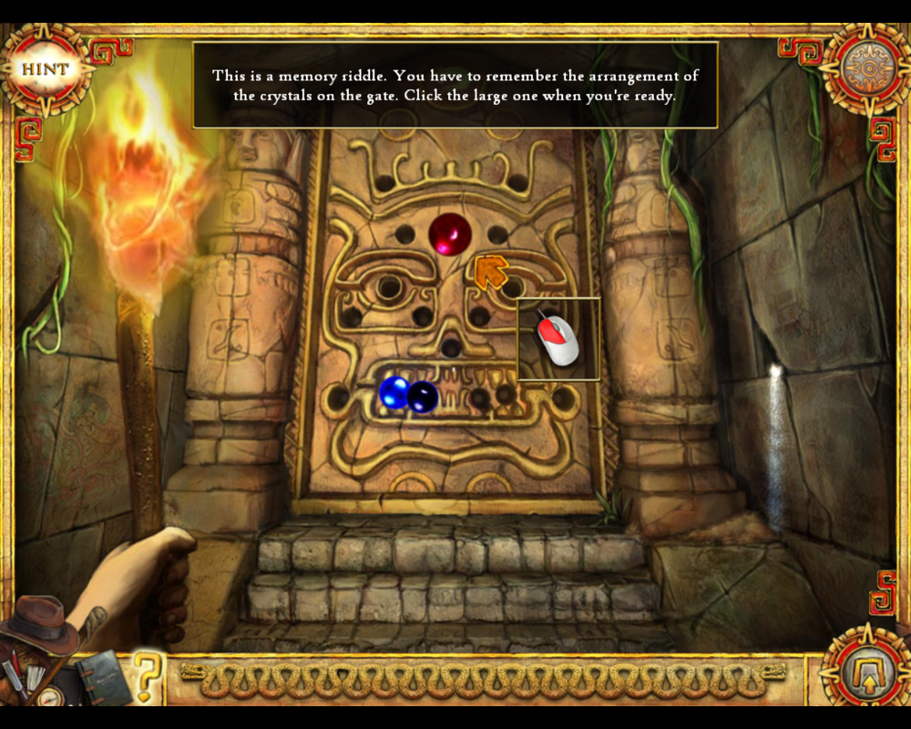 Joan Jade and the Gates of Xibalba (Windows) screenshot: Memory game