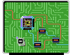 2010: The Graphic Action Game (ColecoVision) screenshot: I created a feedback loop so now I need to repair that component.