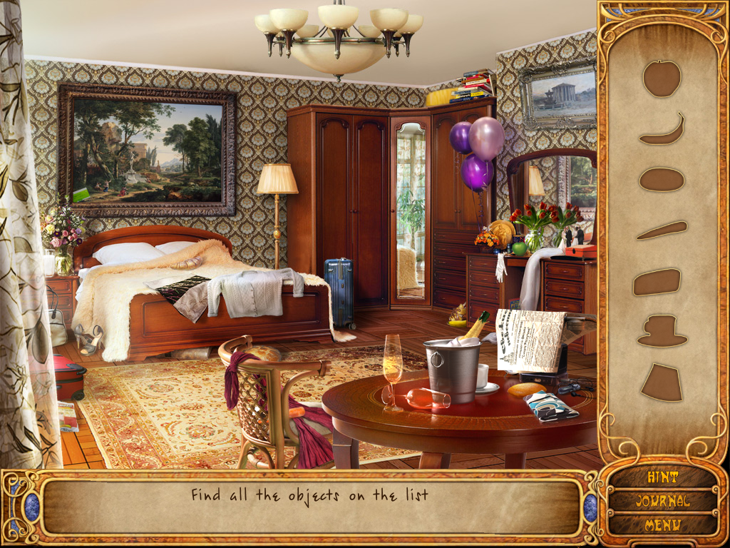 Rasputin's Curse (Windows) screenshot: Bedroom