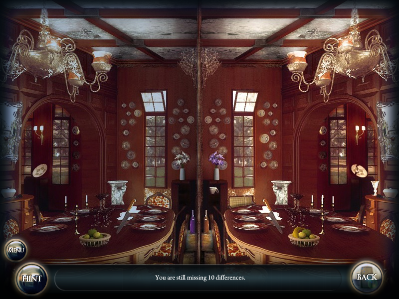 Doors of the Mind: Inner Mysteries (Windows) screenshot: Spot-the-differences game