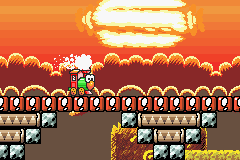 Screenshot of Yoshi's Island: Super Mario Advance 3 (Game Boy Advance ...