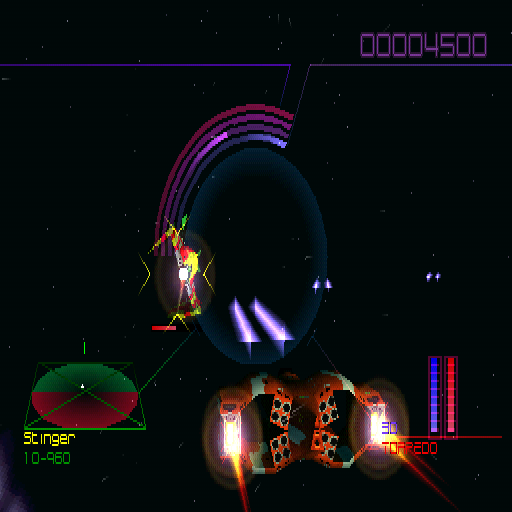 Blast Radius (PlayStation) screenshot: Starski is back - Camera View Near