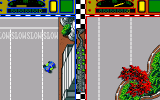 Turbo (Amiga) screenshot: Two player game