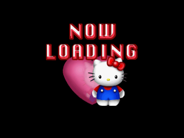 Hello Kitty's Cube Frenzy (PlayStation) screenshot: Loading screen