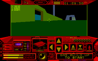 Space Station Oblivion (Atari ST) screenshot: You start here