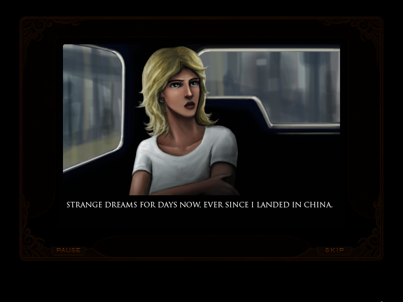 Tiger Eye Part I: Curse of the Riddle Box (Windows) screenshot: Dela Reese