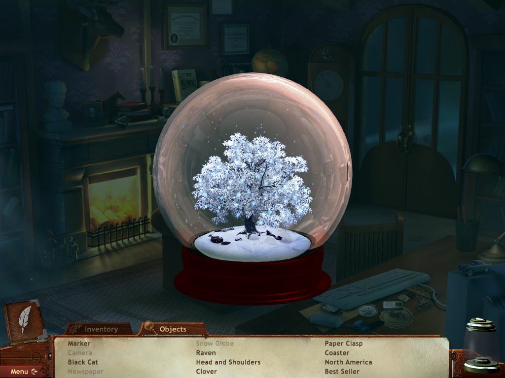 Midnight Mysteries: Salem Witch Trials (Windows) screenshot: Snowglobe