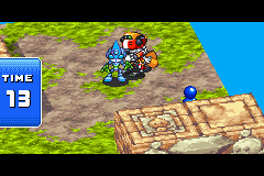 Sonic Battle (Game Boy Advance) screenshot: Countdown!