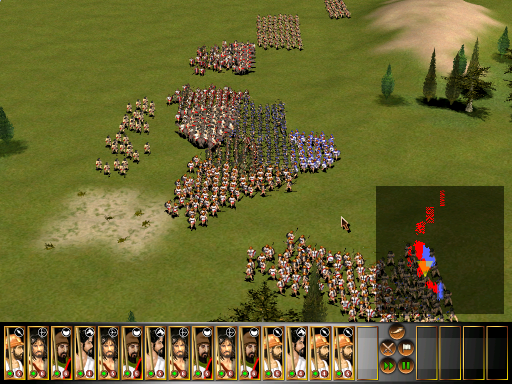 Gates of Troy (Windows) screenshot: Battle