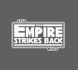 Star Wars: The Empire Strikes Back (Game Boy) screenshot: Title screen.