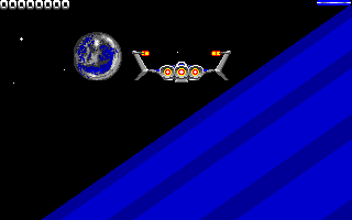 Galactic Conqueror (Atari ST) screenshot: Yeah ! Where is the bag ?