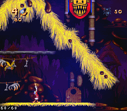 Screenshot of Maui Mallard in Cold Shadow (SNES, 1995) - MobyGames