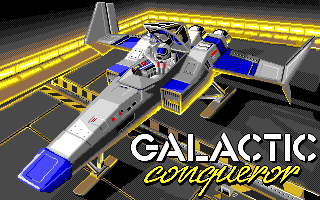 Galactic Conqueror (Atari ST) screenshot: Title
