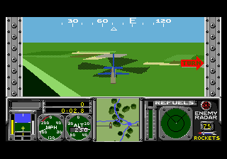 Steel Talons (Genesis) screenshot: Mission 3