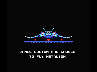 Nemesis 2 (MSX) screenshot: And James Burton is going to fight him!