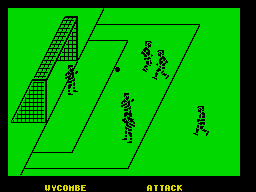 Graeme Souness Soccer Manager (ZX Spectrum) screenshot: Highlights mode