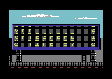 Graeme Souness Soccer Manager (Commodore 64) screenshot: Scoreboard