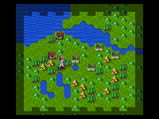 Liberty or Death (Genesis) screenshot: Fighting an enemy fort