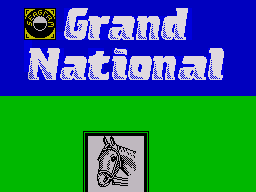 Grand National (ZX Spectrum) screenshot: Loading screen