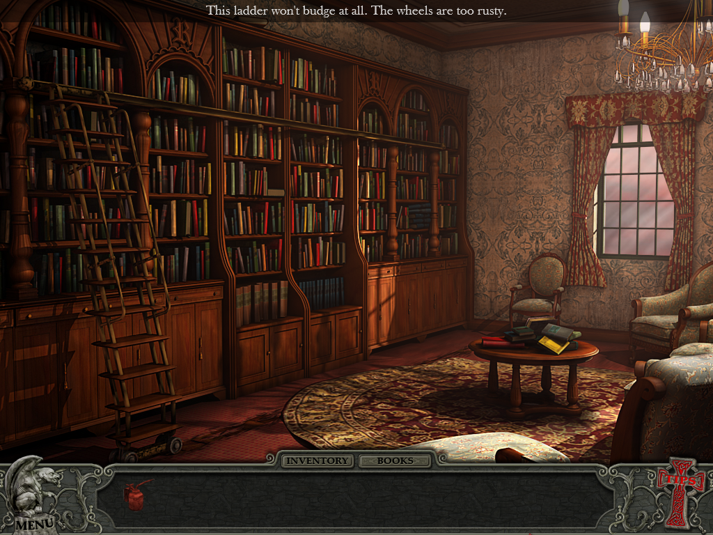 Hidden Mysteries: Vampire Secrets (Windows) screenshot: Library