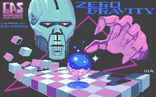 Zero Gravity (Atari ST) screenshot: Title Screen