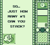 Screenshot of Kirby's Star Stacker (Game Boy, 1997) - MobyGames