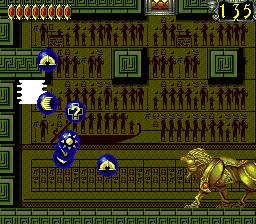 Somer Assault (TurboGrafx-16) screenshot: Now that's nice: When you get to the boss that matches your sign, you get powerups!