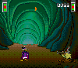 Disney's Darkwing Duck (TurboGrafx-16) screenshot: Defeat Moliarty!