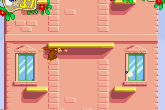 Curious George (Game Boy Advance) screenshot: Hopping along ledges