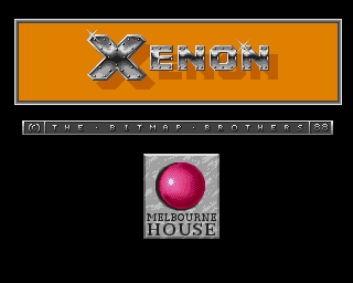 Xenon (Amiga) screenshot: Loading Screen