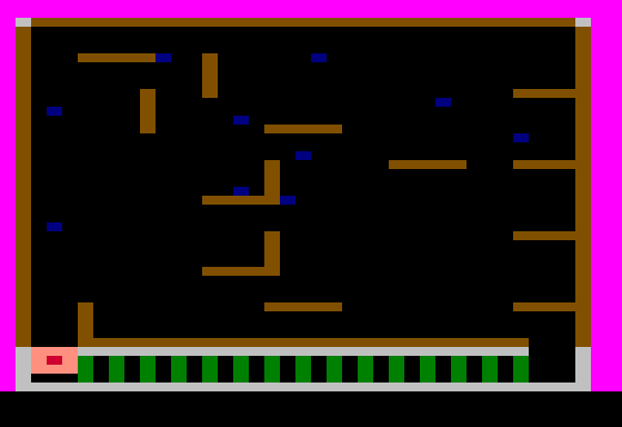 Firebug (Apple II) screenshot: Game in progress