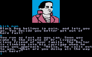 Treasure Island (Atari ST) screenshot: The Doctor.