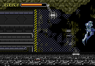 Heavy Nova (Genesis) screenshot: Completed the section