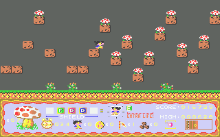Terry's Big Adventure (Atari ST) screenshot: The bonus game lets you earn more points