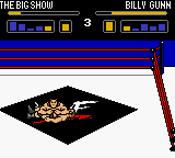 WWF Wrestlemania 2000 (Game Boy Color) screenshot: 1 - 2 - 3.... YOU WIN!