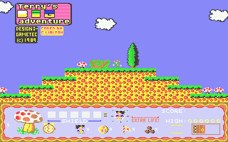 Terry's Big Adventure (Atari ST) screenshot: Title screen