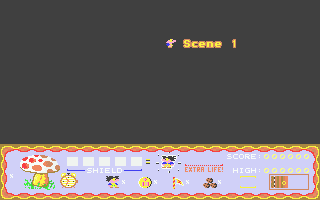 Terry's Big Adventure (Atari ST) screenshot: Pre-game screen