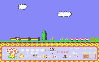 Terry's Big Adventure (Atari ST) screenshot: Game start