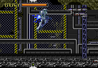 Heavy Nova (Genesis) screenshot: I believe I can fly