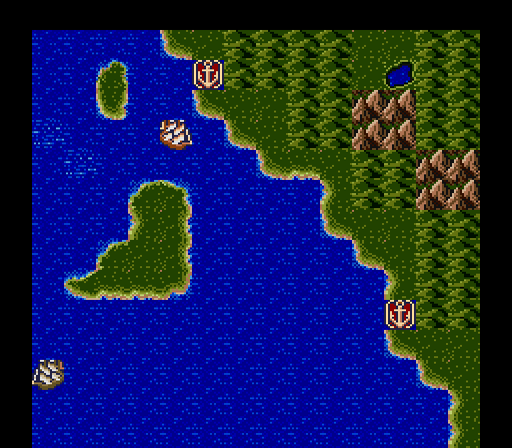 Uncharted Waters (SNES) screenshot: Trading Artworks between Pisa and Naples