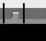 The Lawnmower Man (Game Boy) screenshot: Navigating cyberspace