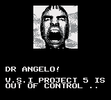 The Lawnmower Man (Game Boy) screenshot: Level 1's story
