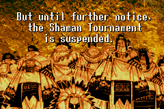 Shaman King: Master of Spirits 2 (Game Boy Advance) screenshot: Intro text
