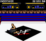 WWF Wrestlemania 2000 (Game Boy Color) screenshot: That looks painfully