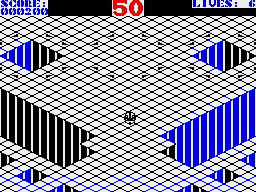 Gyroscope (ZX Spectrum) screenshot: The second screen