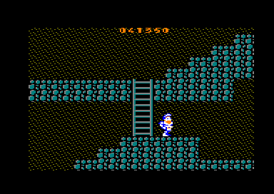 Ghosts 'N Goblins (Amstrad CPC) screenshot: This looks like a labyrinth