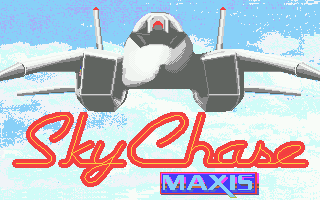 SkyChase (Atari ST) screenshot: Title screen