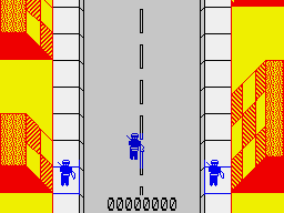 Los Angeles SWAT (ZX Spectrum) screenshot: Is this the way to Los Angeles