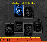 Grand Theft Auto 2 (Game Boy Color) screenshot: Choosing a character.