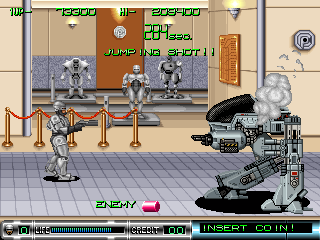 RoboCop 2 (Arcade) screenshot: Hello ED! Long time no see!
